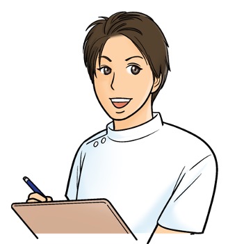 院長のイラスト
